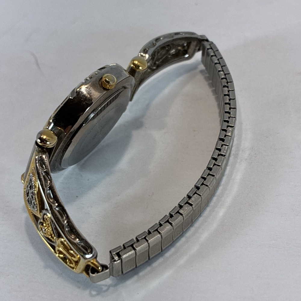 Kathy Ireland Vintage Watch Gold and Silver Tone New Battery Works EUC - Picture 13 of 16